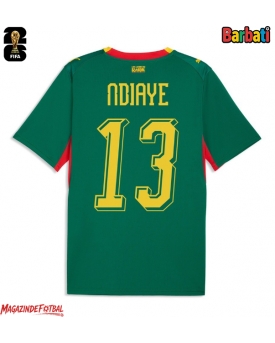 Senegal Iliman Ndiaye #13 Tricou Fotbal Replică Mondial 2026 Barbati Deplasare